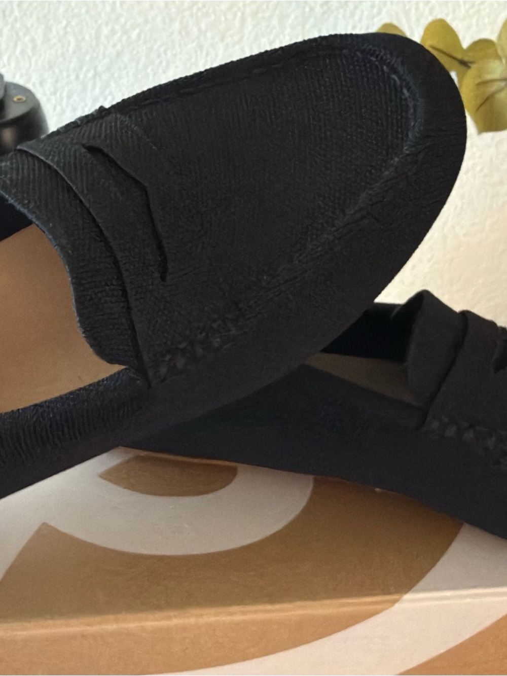 Rothy's Women Black Knit Penny Loafers. ** New, never worn outdoors